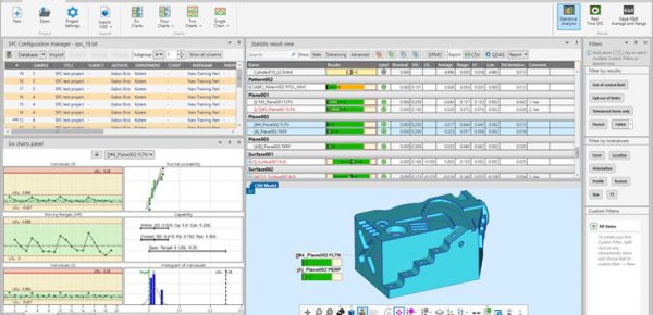 EVOLVE SPC User interface
